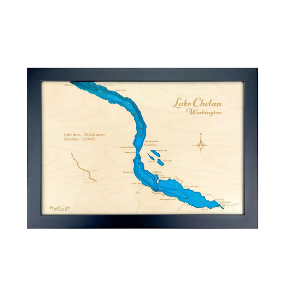 Lake Chelan Map